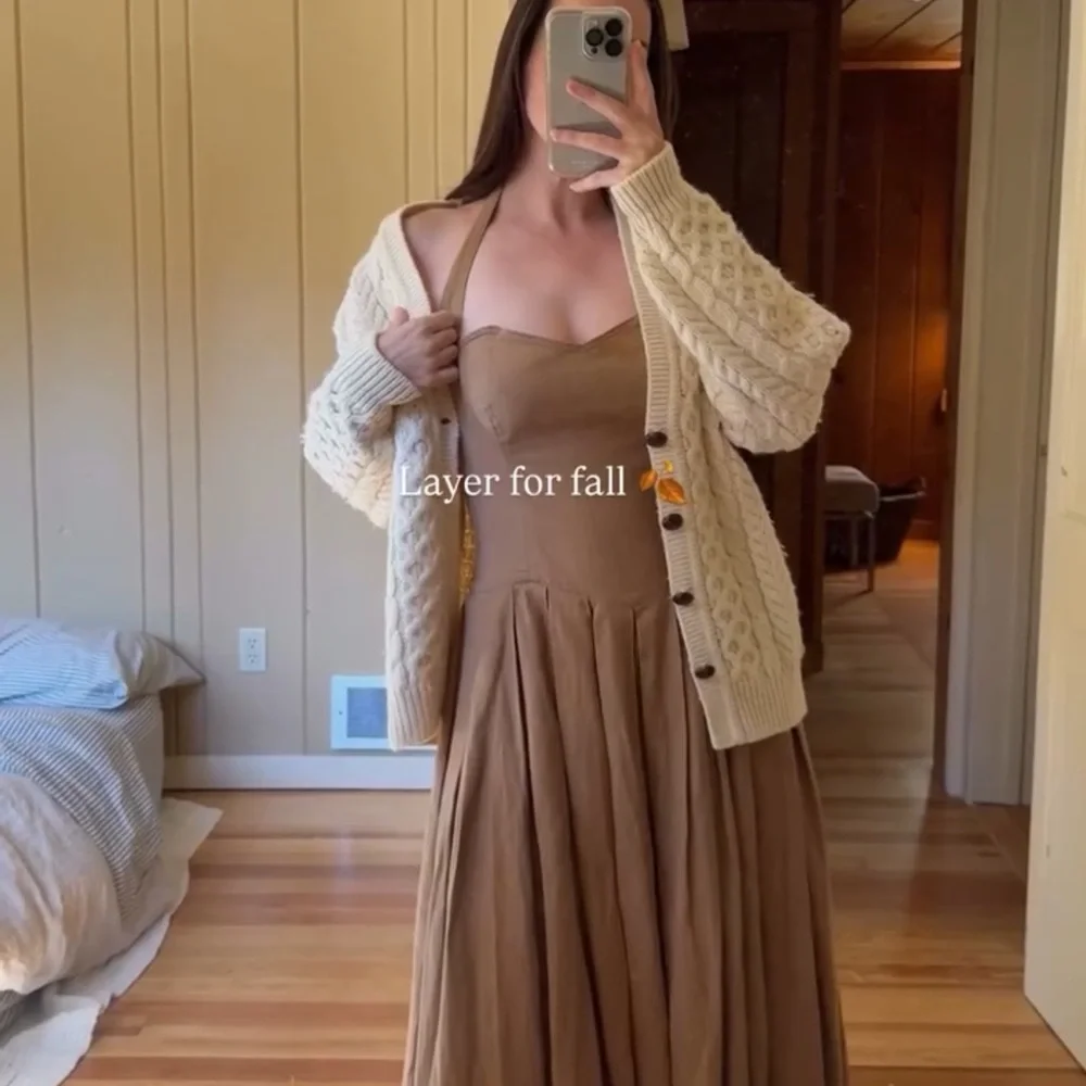 VINTAGE EMU Halter Dress - Picture 4 of 5